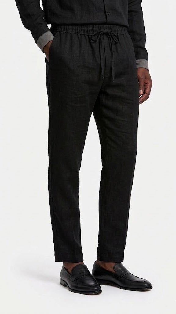 THE MARRAKECH LINEN PANTS - ANIQO