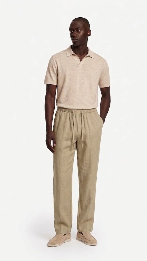 THE MARRAKECH LINEN PANTS - ANIQO